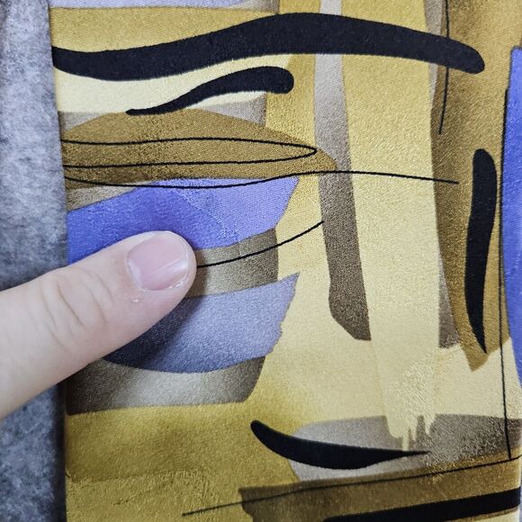 Jerry J. Garcia Necktie Desert Storm Limited Edition Collection 43 100% Silk - Picture 6 of 10